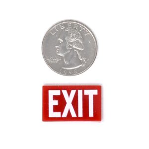 EXIT SIGN