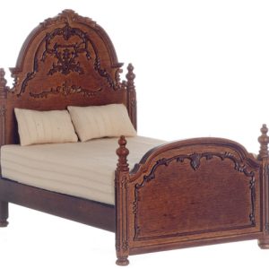 YORK BED/WALNUT