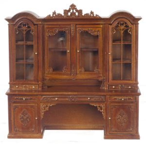 CHINA CABINET/WALNUT