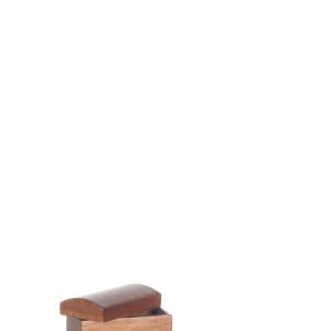 DOME TOP TRUNK/WALNUT