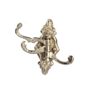 TRIPLE COAT HOOK/BRASS