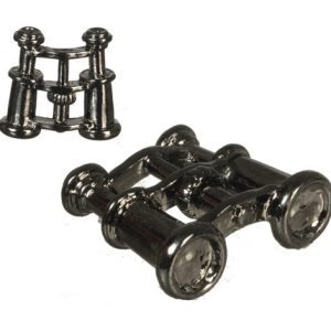 BLACK CHROME BINOCULARS