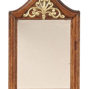 WALL MIRROR W TOP FL.DES