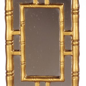 WALL MIRROR/GOLD