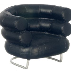 BARREL CHAIR/BLACK