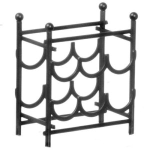 BLACK WINE RACK