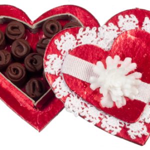 HEART SHAPE CANDY BX/CAN