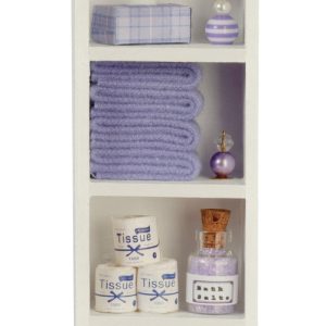NARROW BATH CABINET/LAVEN