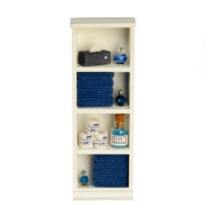 NARROW BATH CAB/DARK BLUE