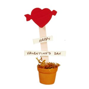 VALENTINE HEART POT