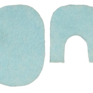 1/2` BLUE BATHROOM RUGS