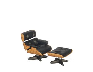 1/2in LOUNGE CHAIR/OTT/BK
