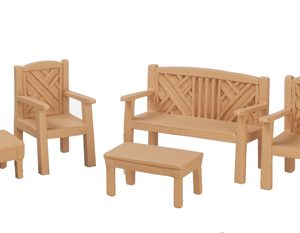 1/2in GARDEN SET/5/OAK
