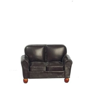 RS LEATHER LOVESEAT/BROW