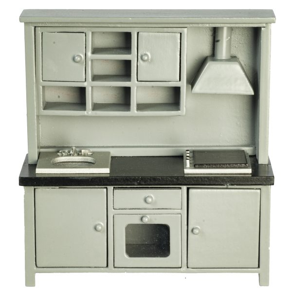 RS SINK/STOVE/CAB/GRY/BLK