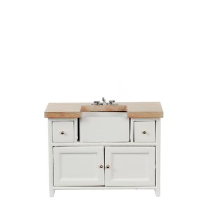 RS SM.KITCHEN SINK/WH/OAK