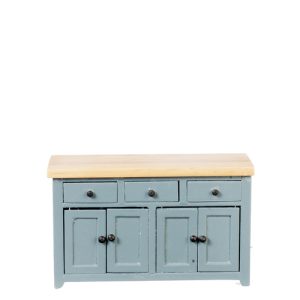 RS KITCH.COUNTER/BLUE/OAK