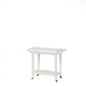 RS SERVING CART/WHITE