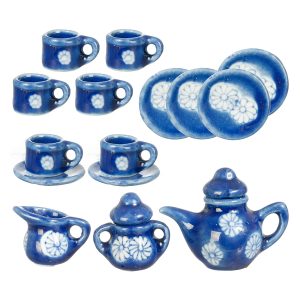 BLUE TEA SET/17