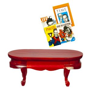 COFFEE TABLE/MAHOGANY/MAG