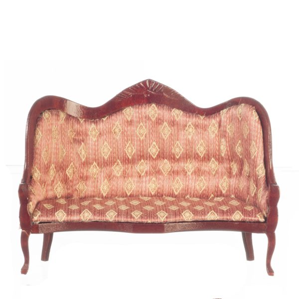 VICTORIAN SOFA/MAHOGANY