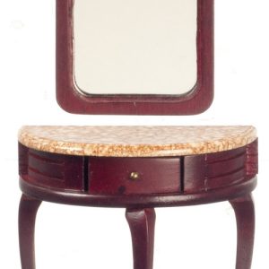 DEMI-TABLE W/MIRROR/MA/CB