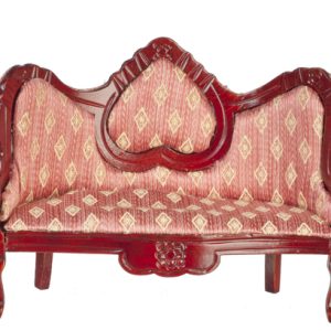 VICT.HEART SOFA/ROSE/MAH