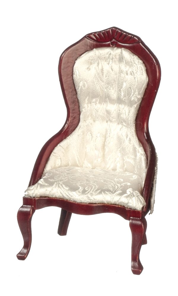 VICT.LADY'S CHAIR/WHT/CB