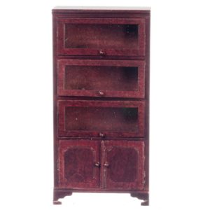 BOOKCASE/3-GLASS DOORS/MA