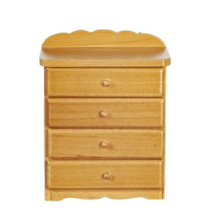 4-DRAWER CHEST/OAK