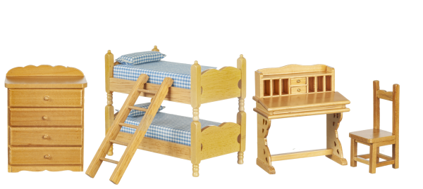 BUNKBED SET/5/OAK