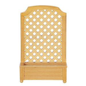 TALL PLANTER W/TRELLIS/