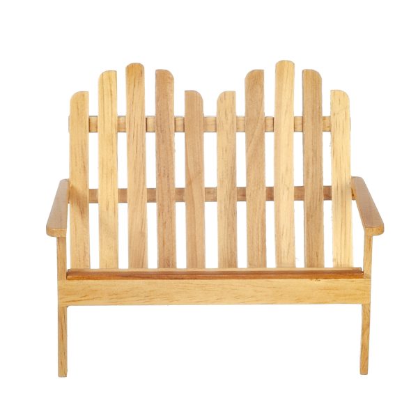 ADIRONDACK DBL.CHAIR/OAK