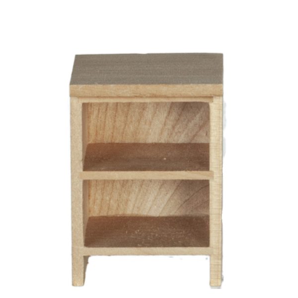 SHELF/2 SM.OPENINGS/UNFIN