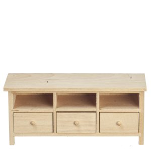 SIDE CAB/3 OPEN SHELVES/U
