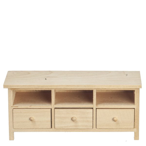 SIDE CAB/3 OPEN SHELVES/U