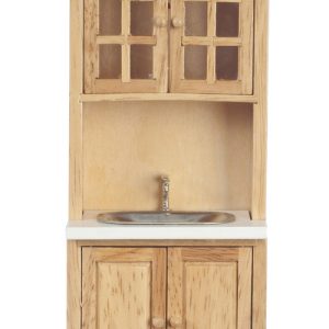 CABINET W/SINK/OAK