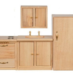 MODERN KITCH/SET/CS/OAK