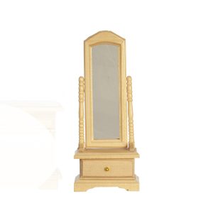 STANDING MIRROR/OAK