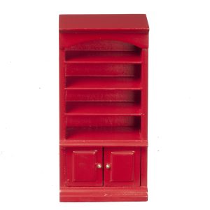 BATHROOM CUPBOARD/RED