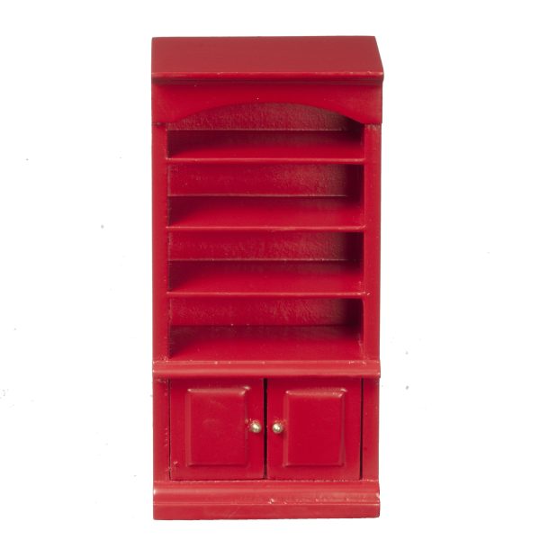 BATHROOM CUPBOARD/RED