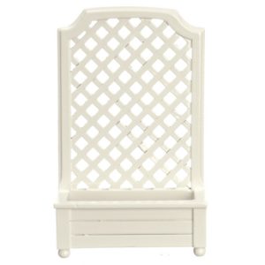 TALL PLANTER W/TRELLIS W