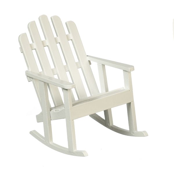 ADIRONDACK ROCKER/WHITE