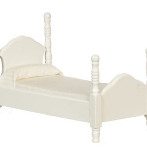 TWIN BED/WHITE