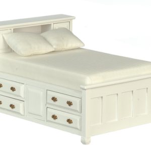 DOUBLE BED/WHITE