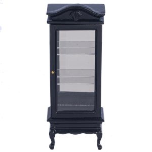 DISPLAY CABINET/BLACK