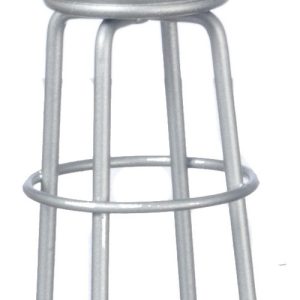 1950'S STYLE BLACK STOOL