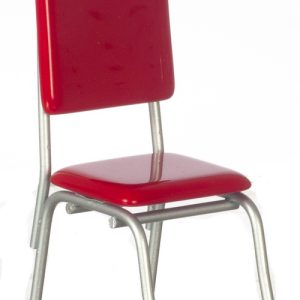 1950'S STYLE RED CHAIR/CB