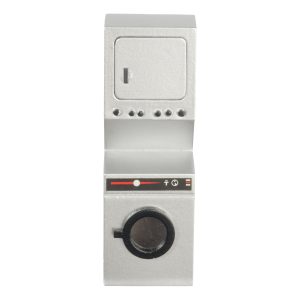 STACKED WASHER/DRYER/SIL