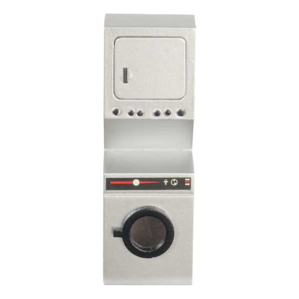STACKED WASHER/DRYER/SIL